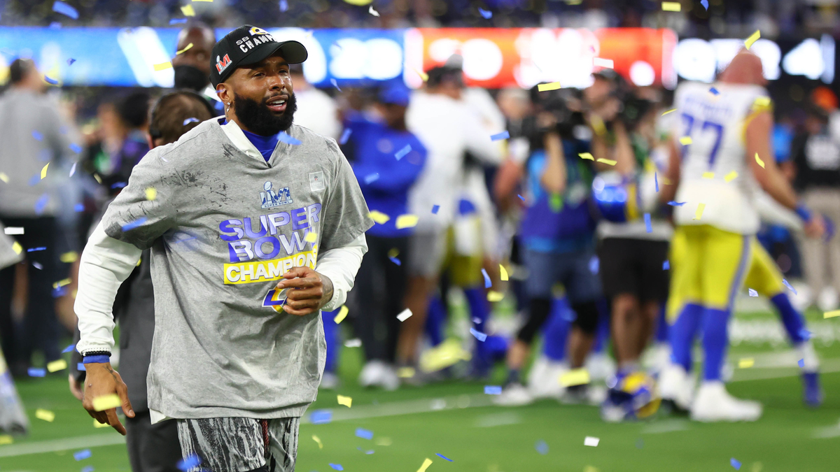 Free agent wide receiver Odell Beckham Jr.