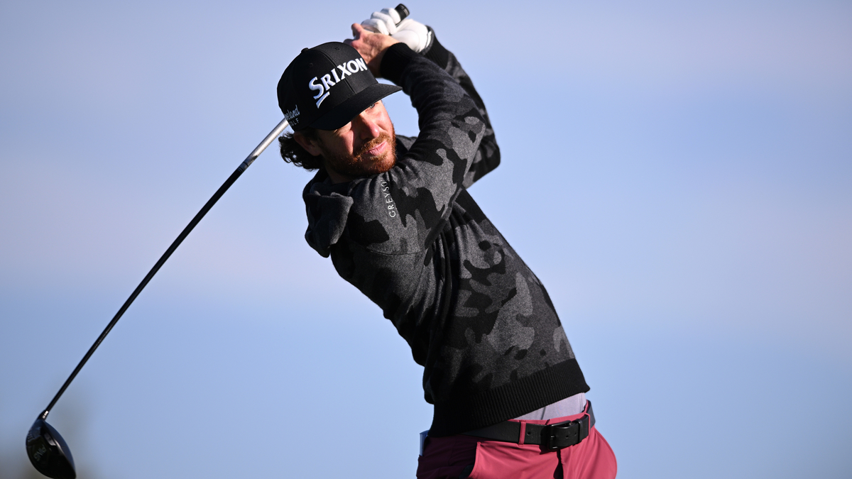 Professional golfer Sam Ryder