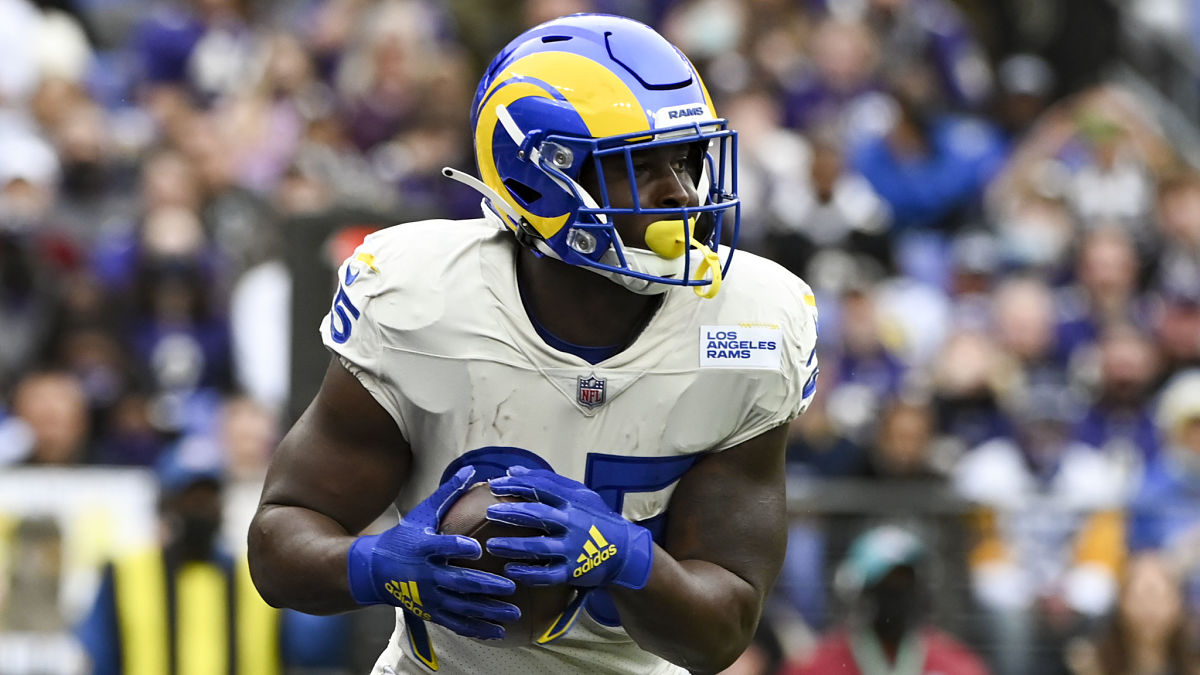 Los Angeles Rams running back Sony Michel