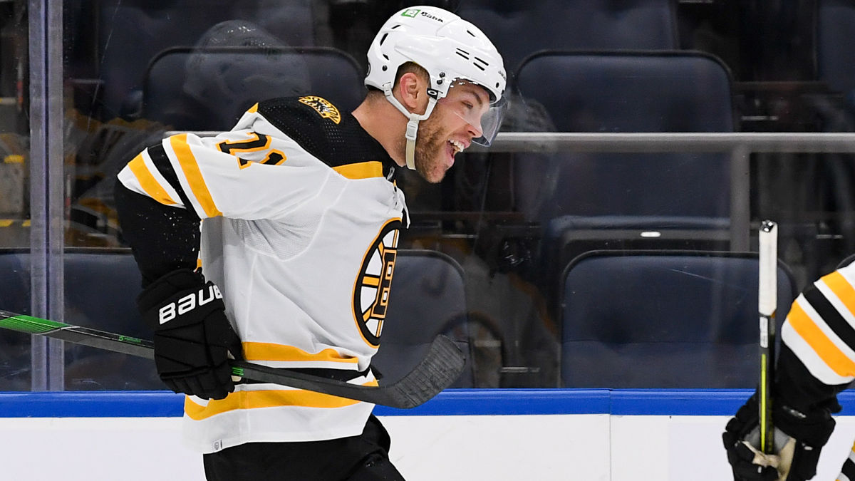 Boston Bruins forward Taylor Hall