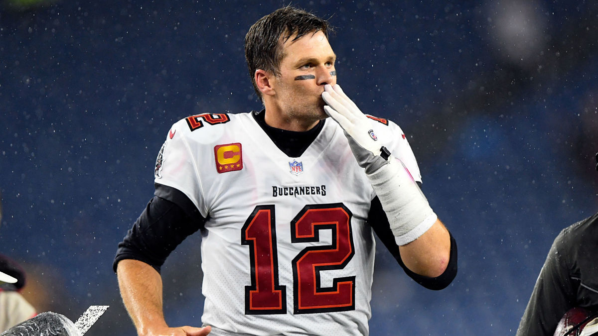 Former Tampa Bay Buccaneers quarterback Tom Brady