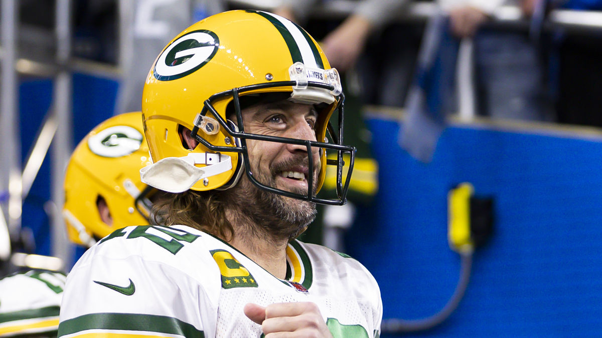 Green Bay Packers quarterback Aaron Rodgers