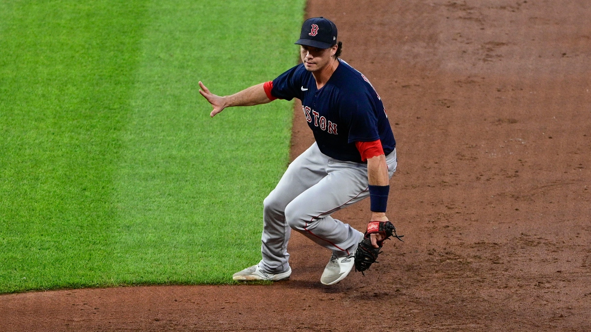Boston Red Sox infielder Bobby Dalbec
