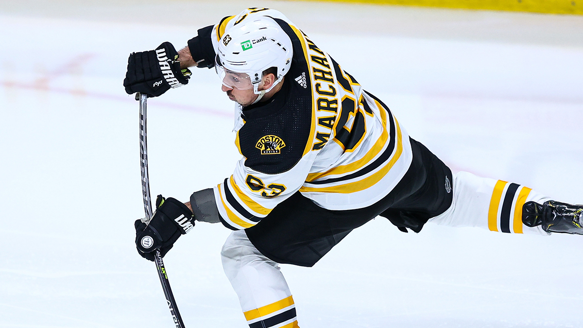 Boston Bruins forward Brad Marchand