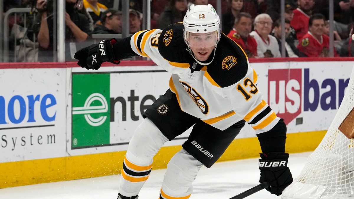 Boston Bruins center Charlie Coyle