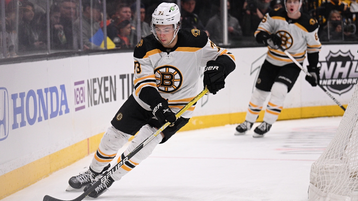 Boston Bruins defenseman Charlie McAvoy