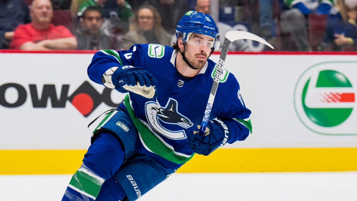 Vancouver Canucks forward Conor Garland