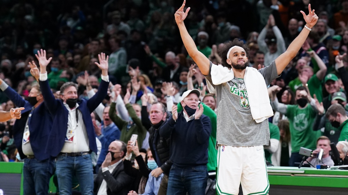 Boston Celtics guard Derrick White