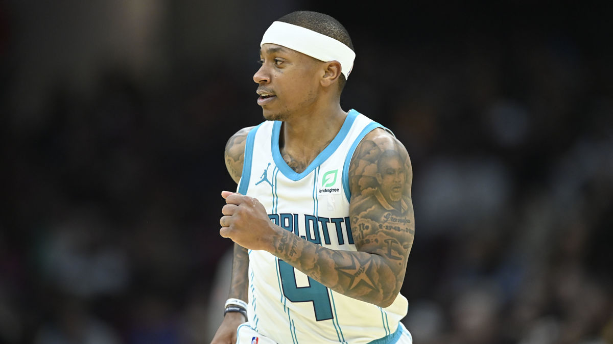 Charlotte Hornets point guard Isaiah Thomas