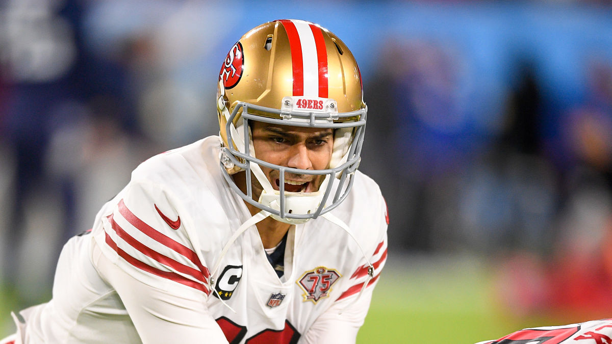 San Francisco 49ers quarterback Jimmy Garoppolo