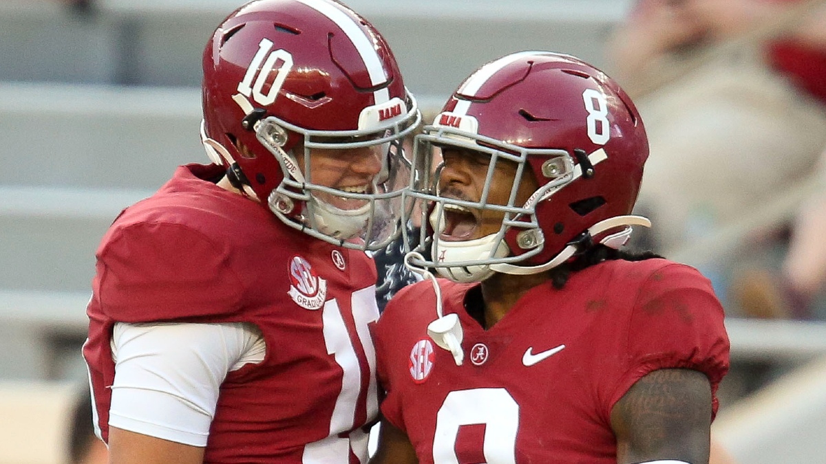 Alabama quarterback Mac Jones