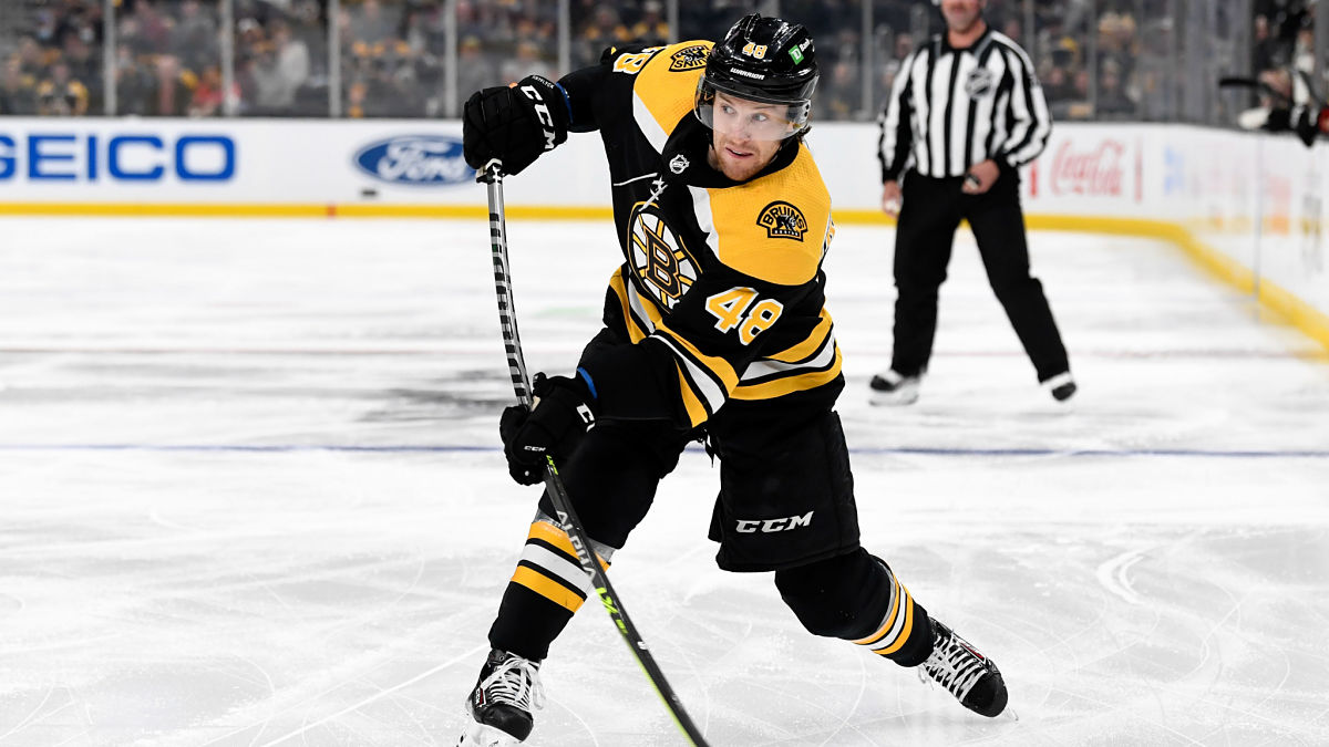 Boston Bruins defenseman Matt Grzelcyk