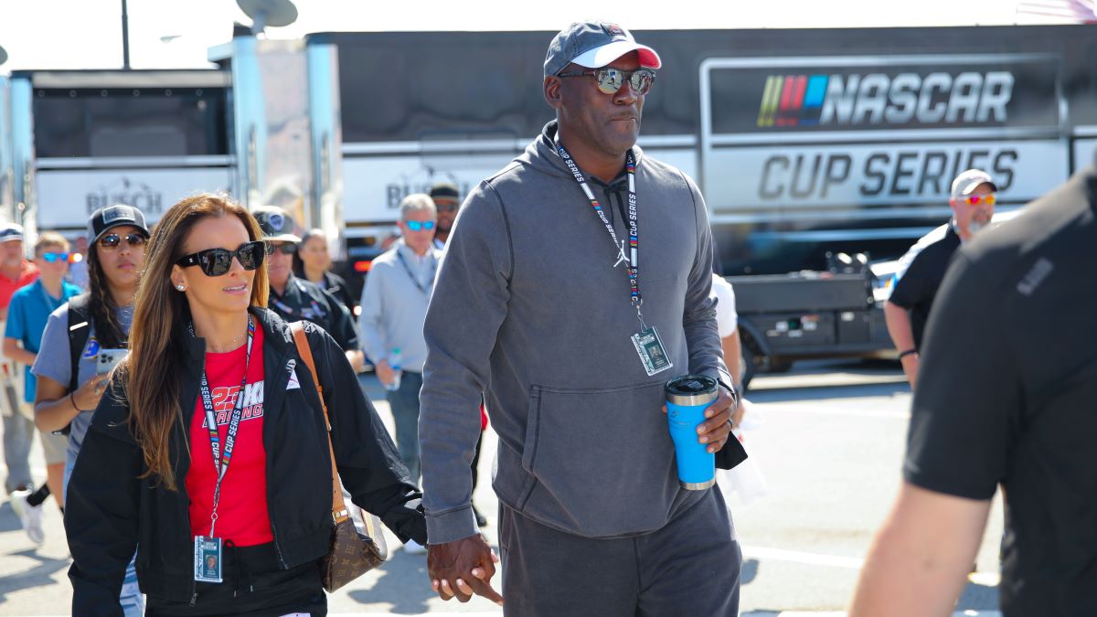 NASCAR team owner Michael Jordan