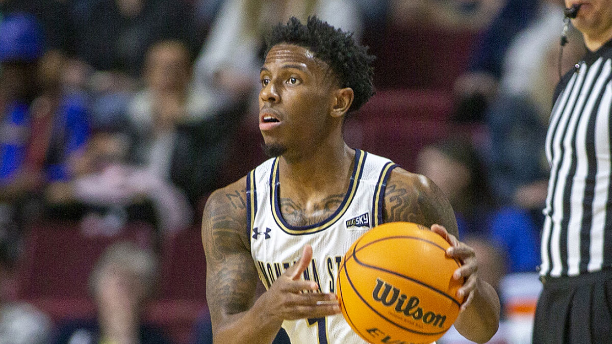 Montana State guard Xavier Bishop