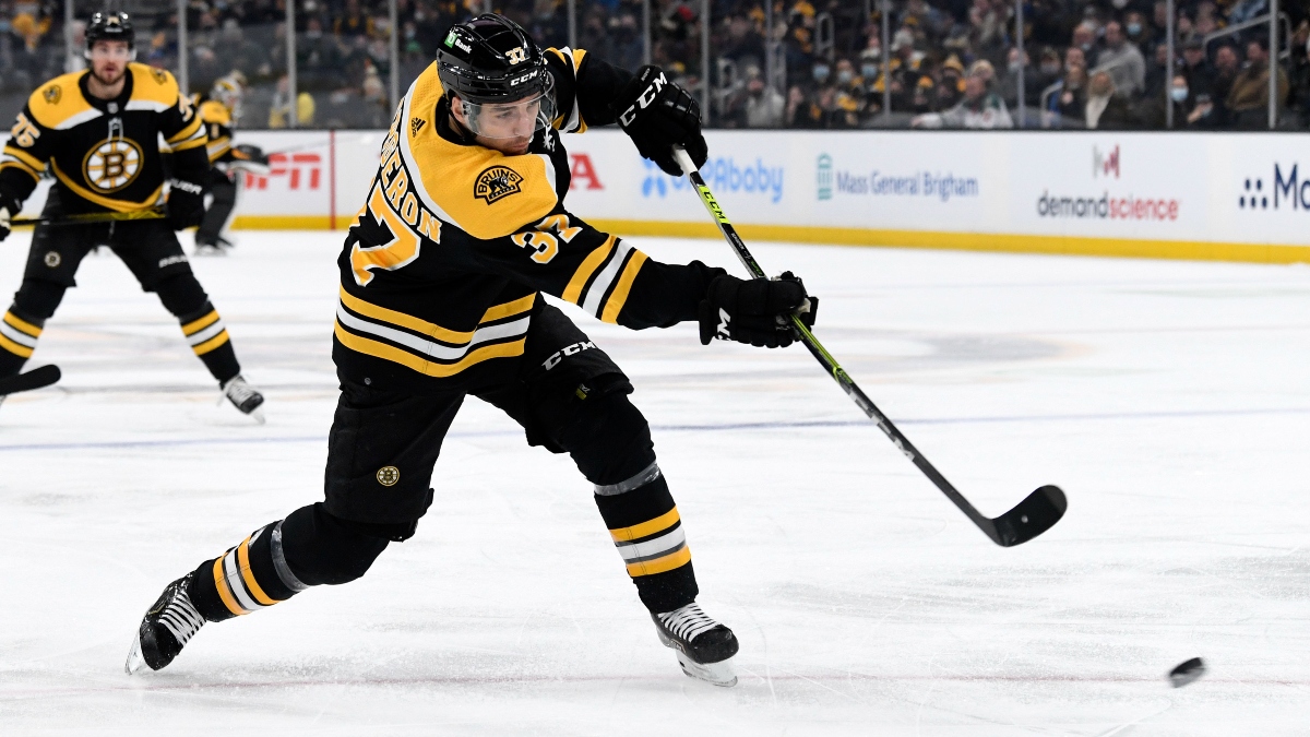Boston Bruins center Patrice Bergeron