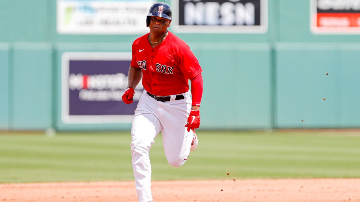 Boston Red Sox third baseman Rafael Devers