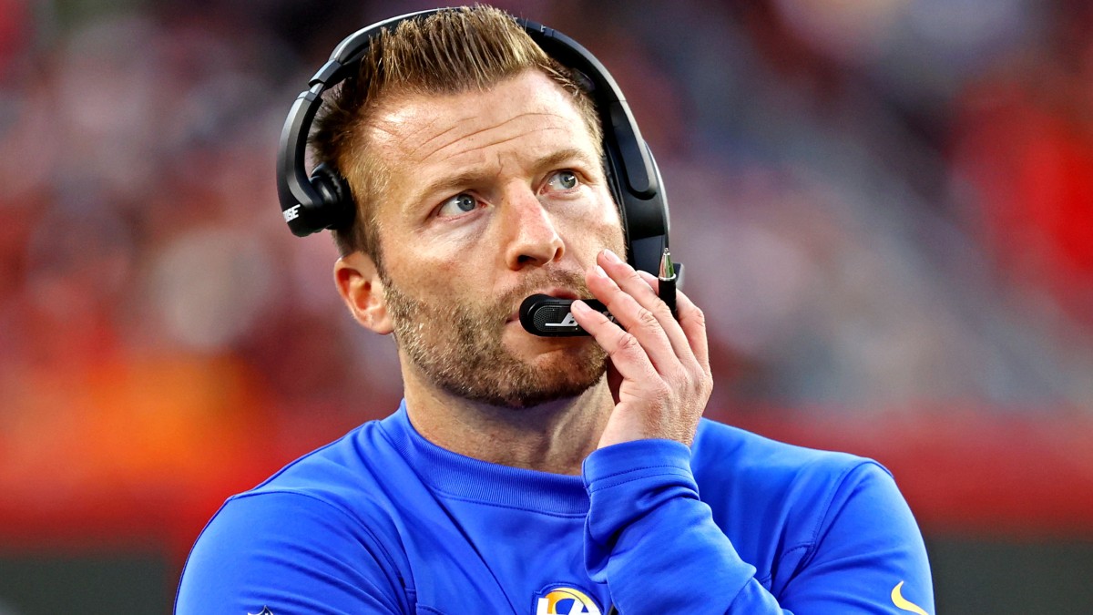 Los Angeles Rams head coach Sean McVay