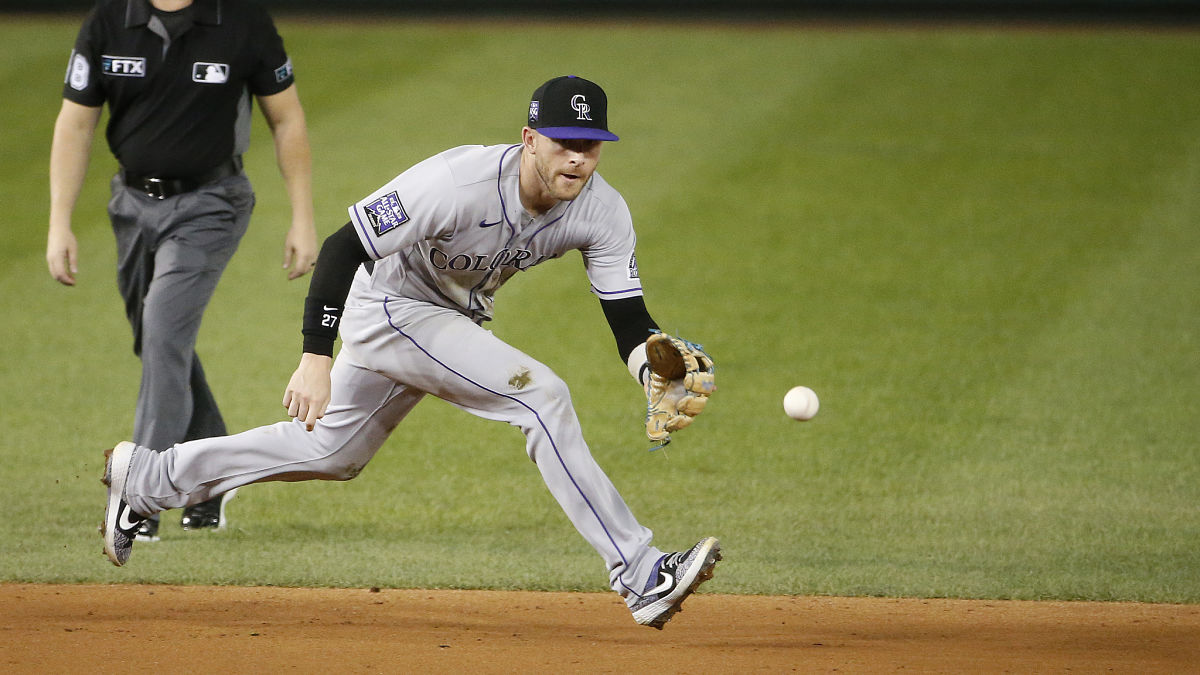 Boston Red Sox infielder Trevor Story