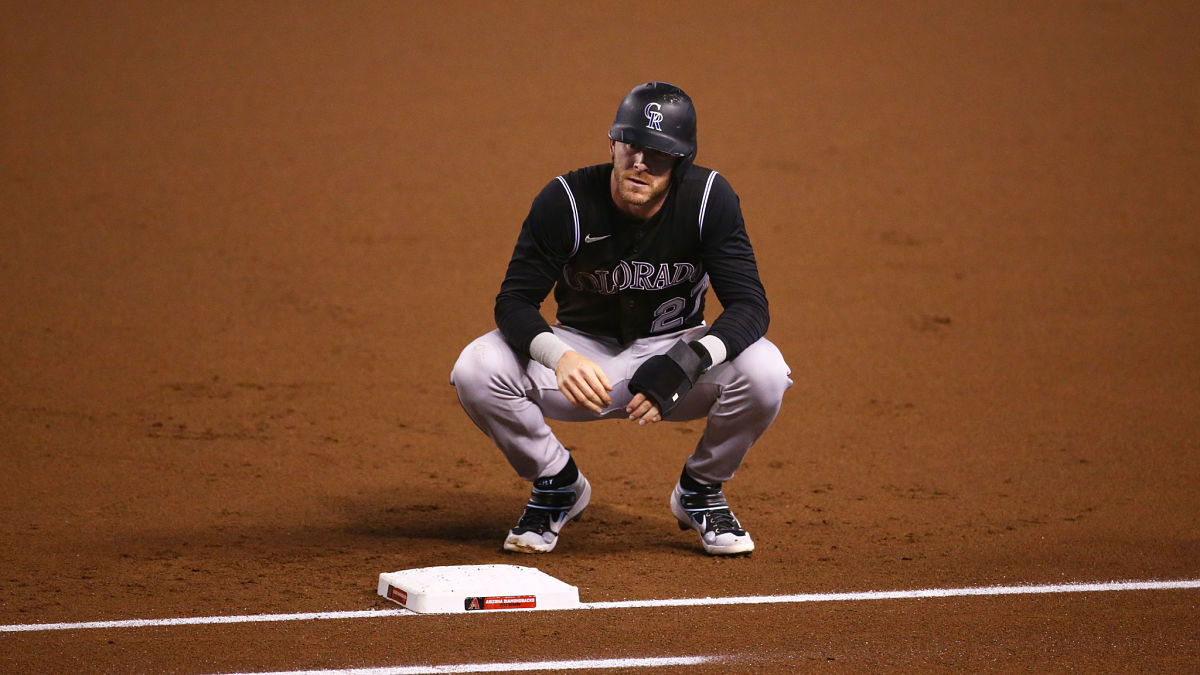 Boston Red Sox infielder Trevor Story