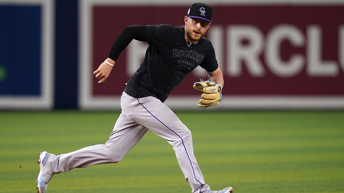 Boston Red Sox infielder Trevor Story
