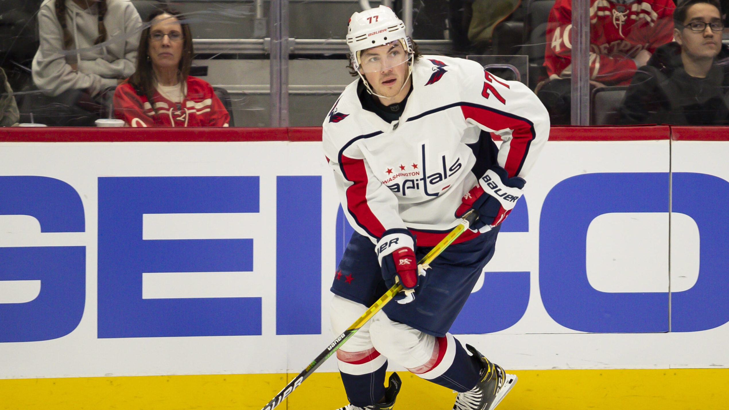 NHL: Washington Capitals at Detroit Red Wings