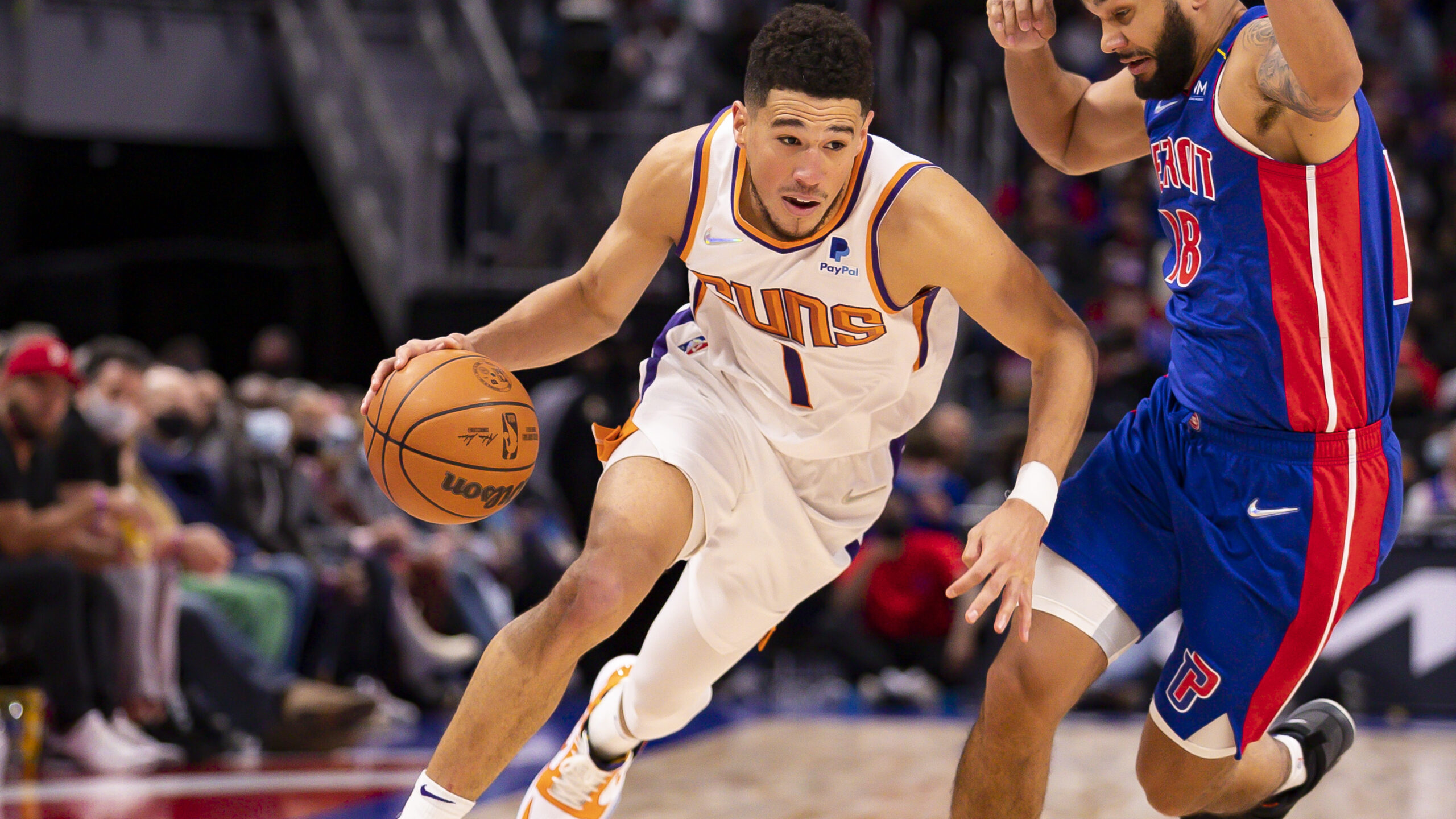 NBA: Phoenix Suns at Detroit Pistons