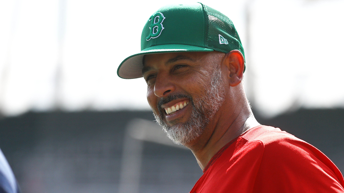 Boston Red Sox manager Alex Cora