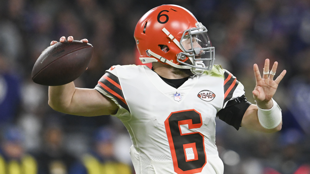 Cleveland Browns quarterback Baker Mayfield