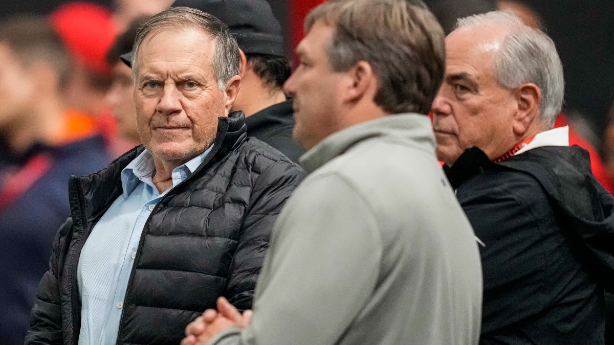 New England Patriots head coach Bill Belichick