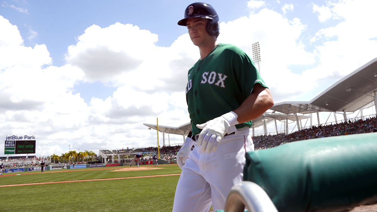 Boston Red Sox first baseman Bobby Dalbec