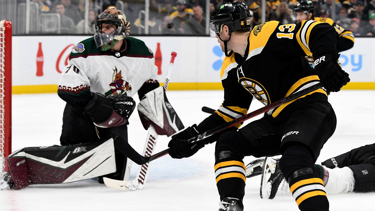 Boston Bruins center Charlie Coyle