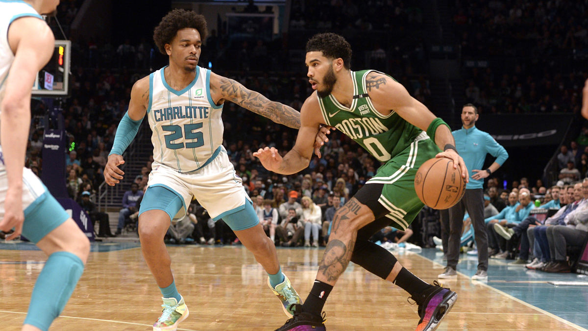 Boston Celtics forward Jayson Tatum