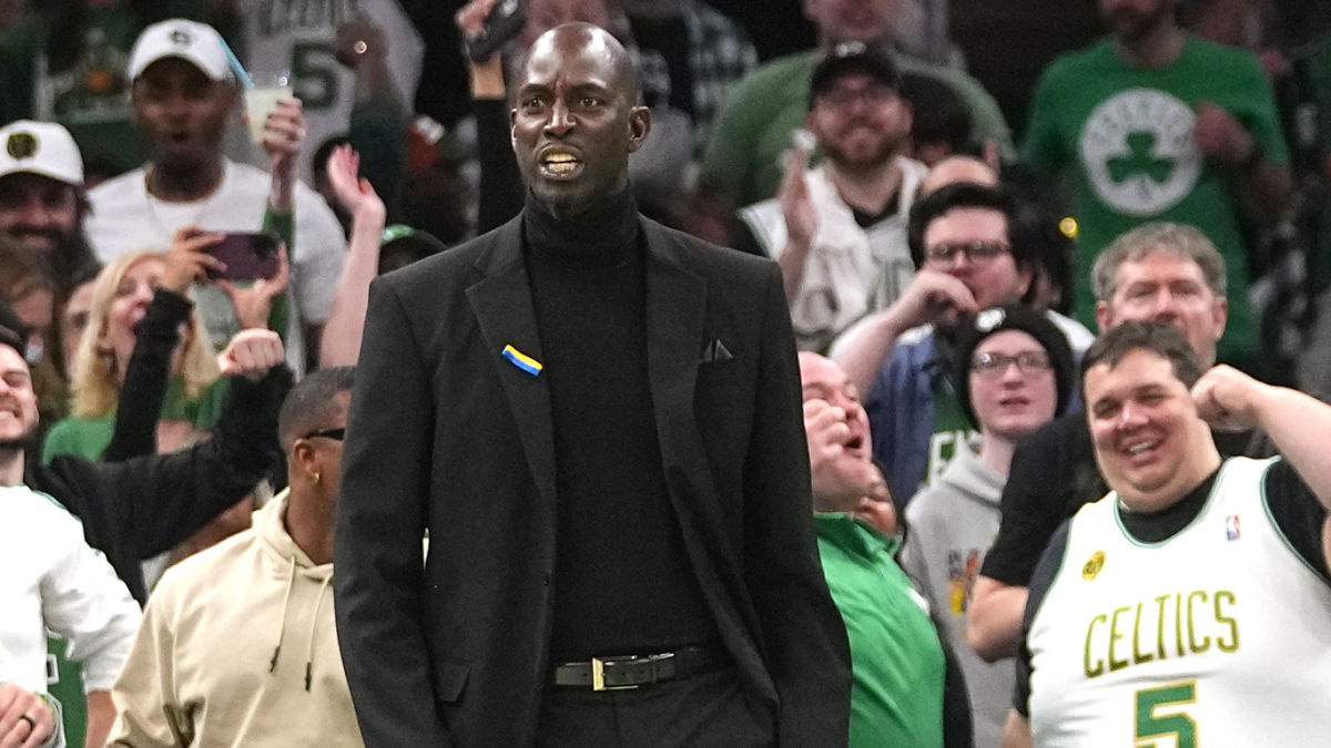 Former Boston Celtic Kevin Garnett