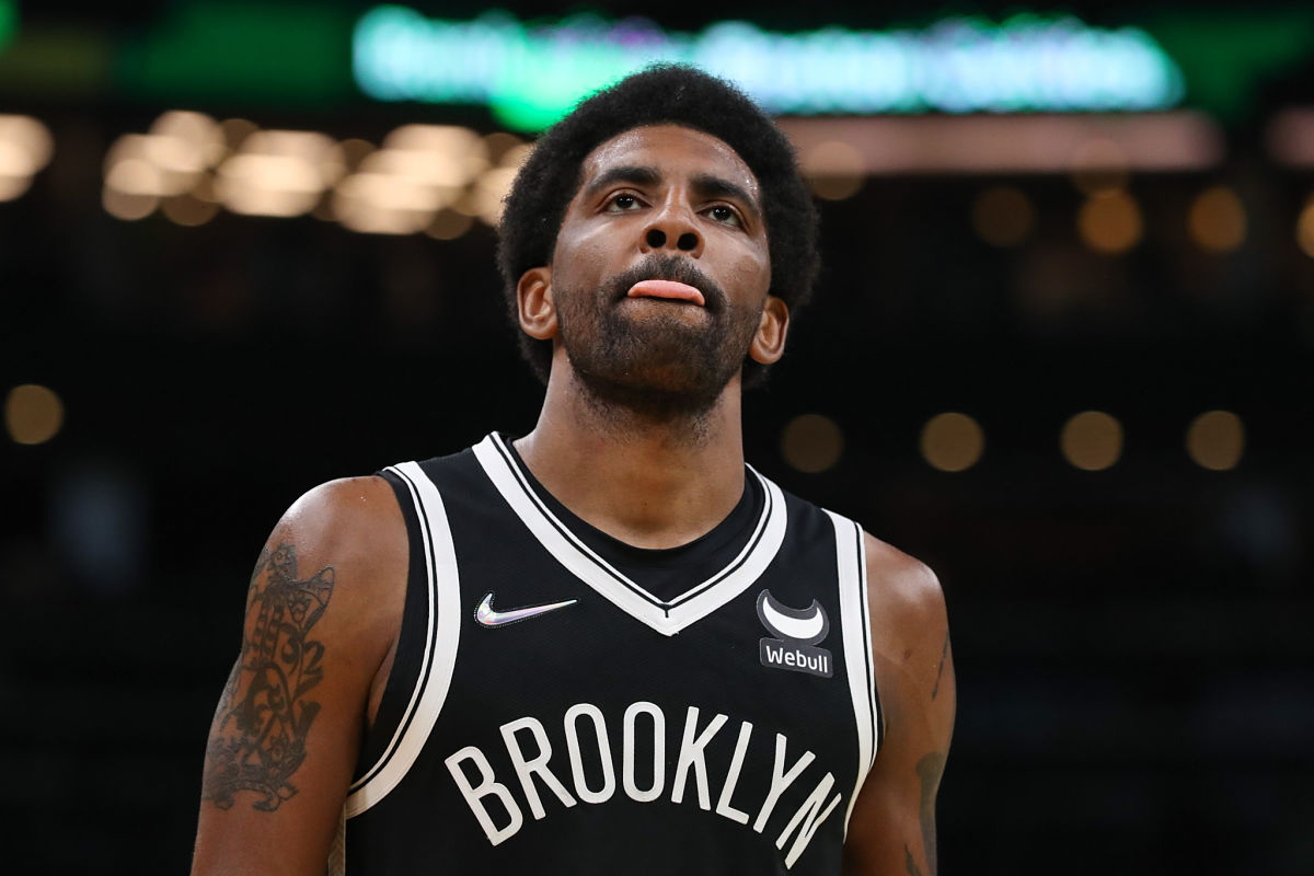 Brooklyn Nets guard Kyrie Irving