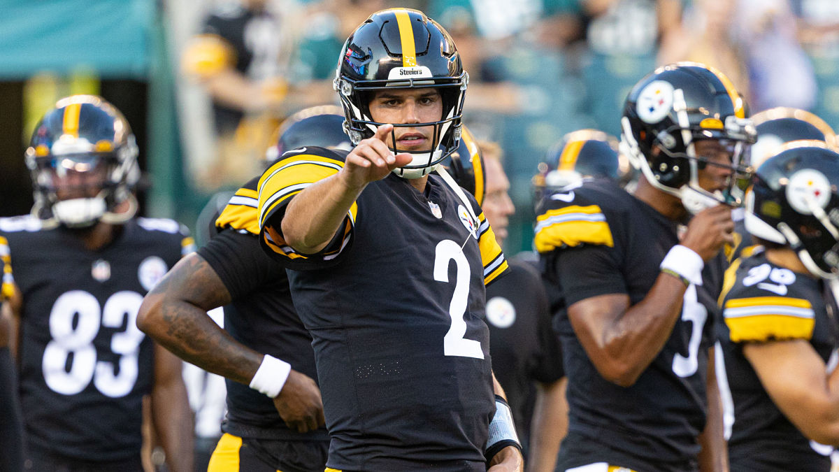 Pittsburgh Steelers quarterback Mason Rudolph