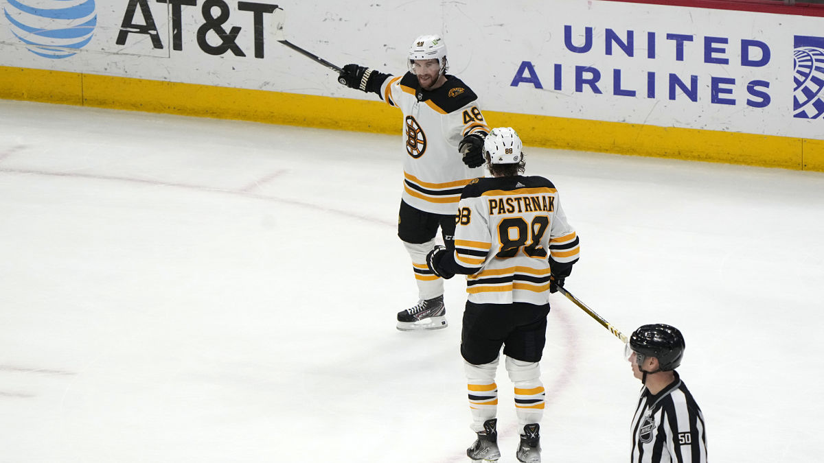 Boston Bruins defenseman Matt Grzelcyk