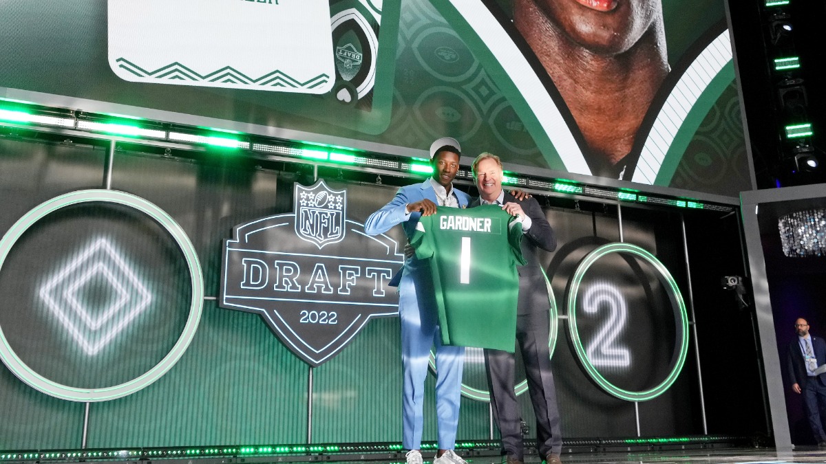 New York Jets cornerback Ahmad 'Sauce' Gardner