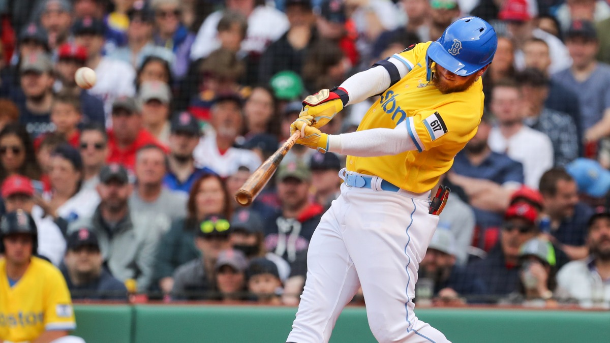 Boston Red Sox left fielder Alex Verdugo
