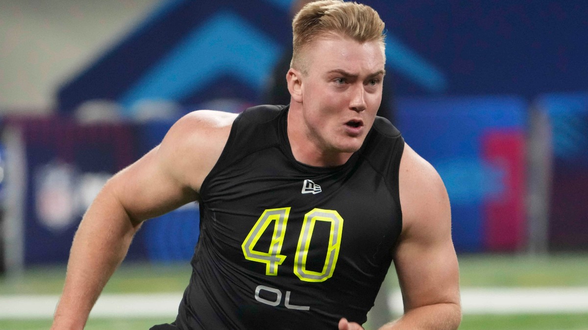 2022 NFL Draft prospect Bernhard Raimann