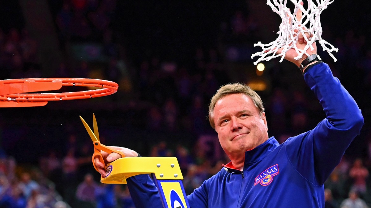 Kansas Jayhawks head coach Bill Self