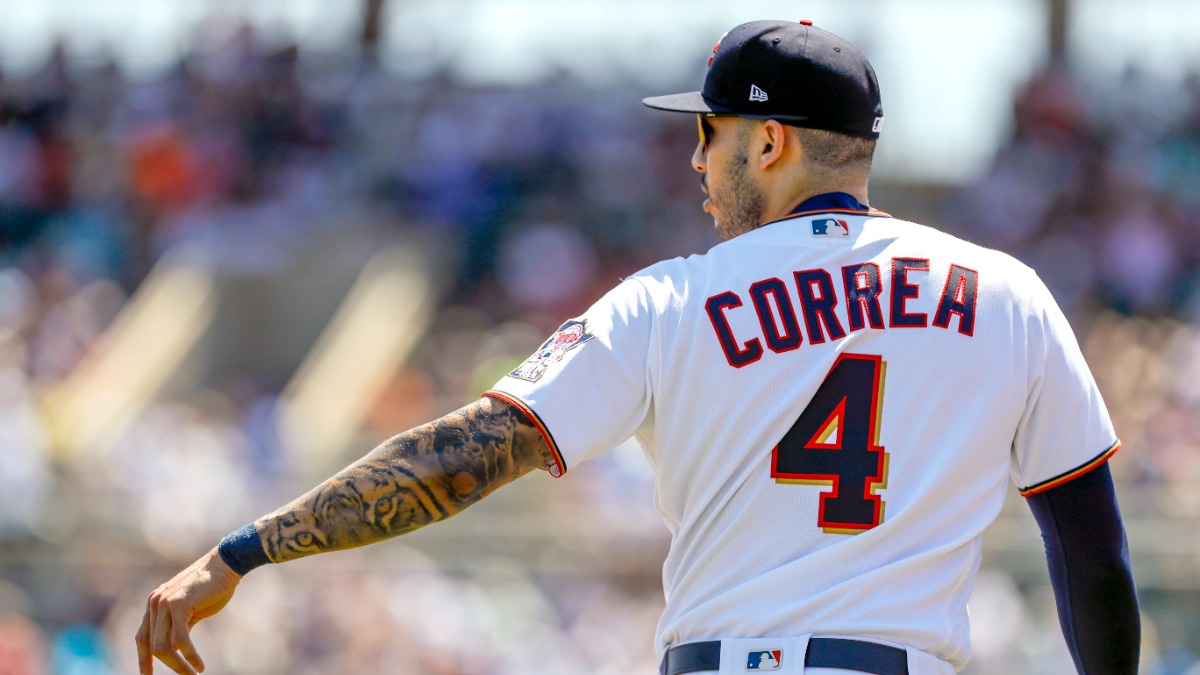 Minnesota Twins shortstop Carlos Correa