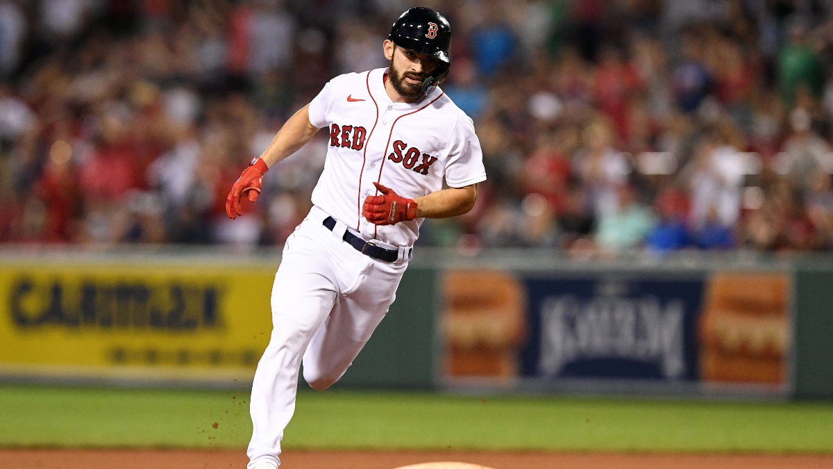 Boston Red Sox catcher Connor Wong