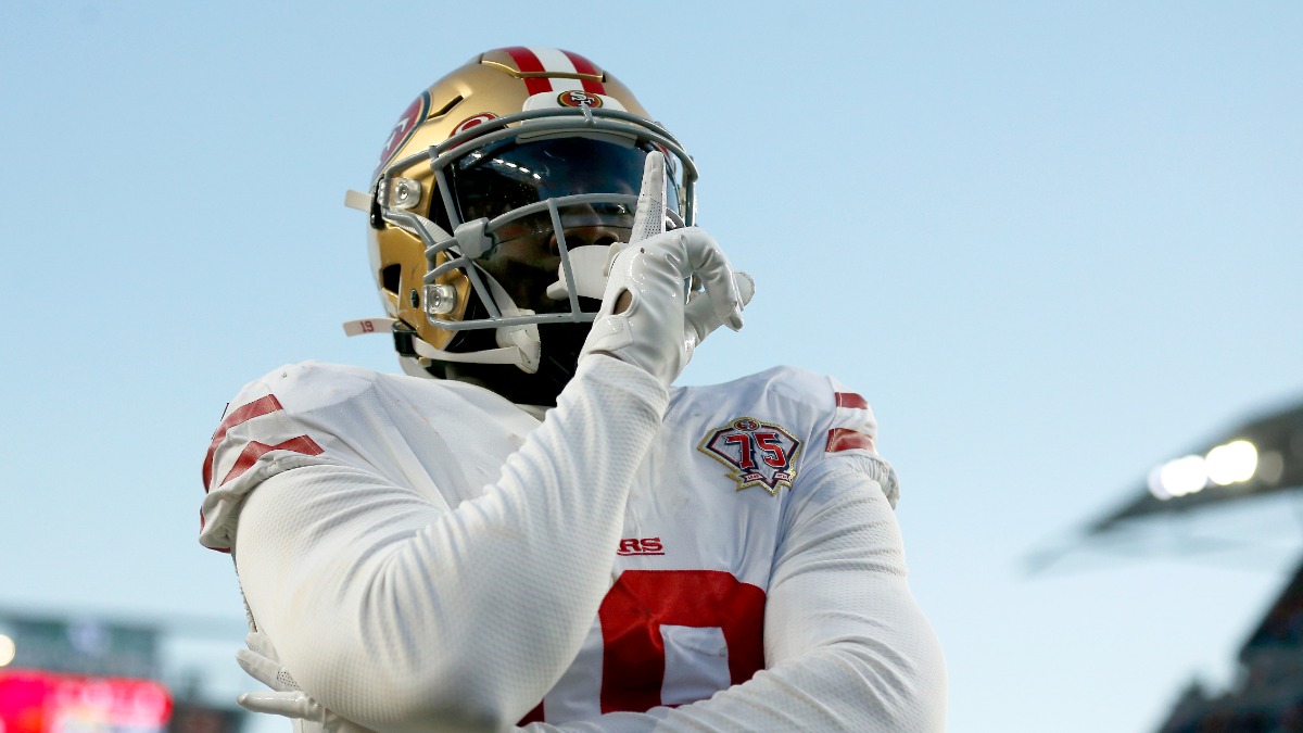 San Francisco 49ers wide receiver Deebo Samuel