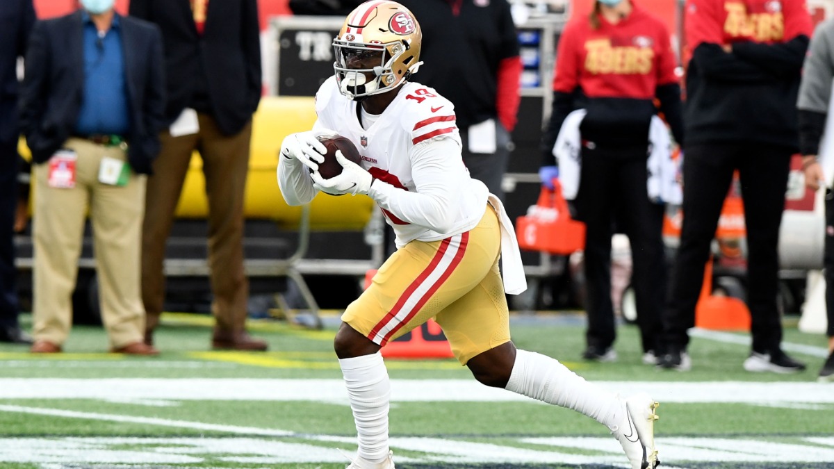 San Francisco 49ers receiver Deebo Samuel