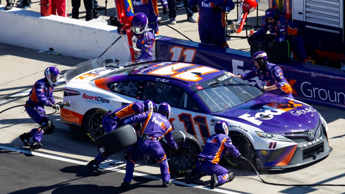 NASCAR driver Denny Hamlin