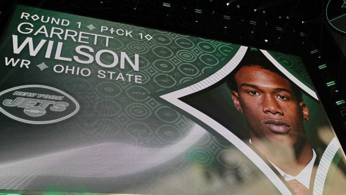 Ohio State wide receiver Garrett Wilson