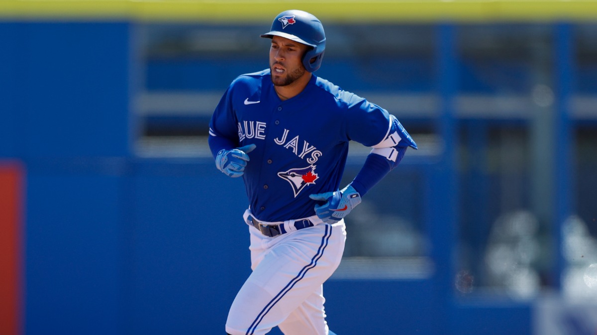 Toronto Blue Jays center fielder George Springer