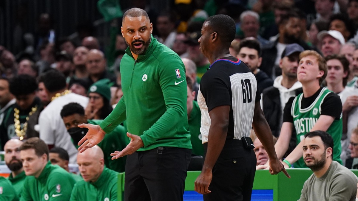 Boston Celtics coach Ime Udoka