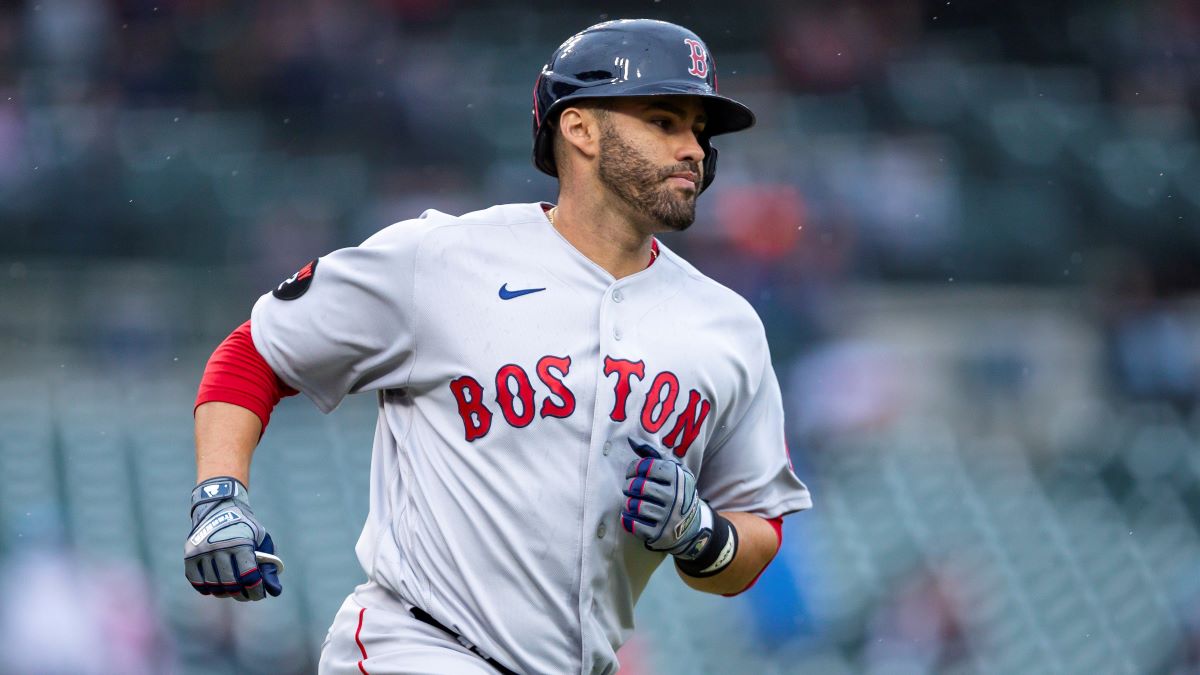 Boston Red Sox designated hitter J.D. Martinez