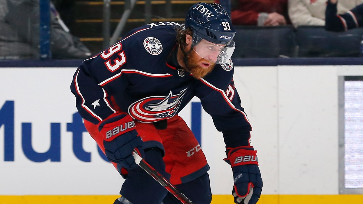 Columbus Blue Jackets right wing Jakub Voracek